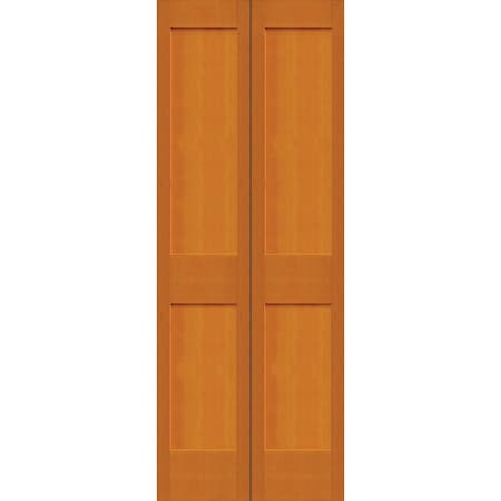 Codel Doors 36" x 80" Fir 2-Panel Shaker Bifold Door and Hardware 3068fir8402BF